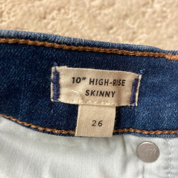 Madewell 10" High-Rise Skinny Jeans - Picture 8 of 11
